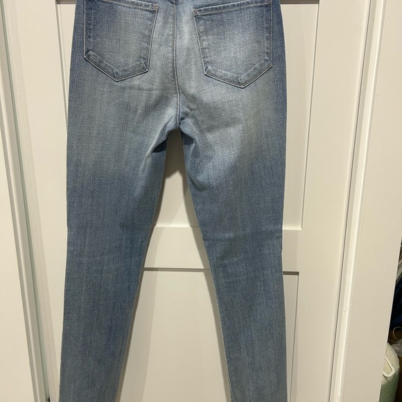 L'AGENCE HARMON HIGH-RISE SLIM PANT IN BLUE. Size 28 - Picture 10 of 12